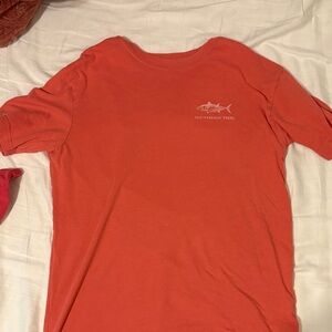 Southern Tide Vibrant Coral Tee
